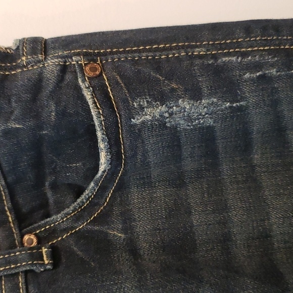 Miss Me Jeans Womens Size 28 Dark Blue Camoflauge pockets - Picture 6 of 15